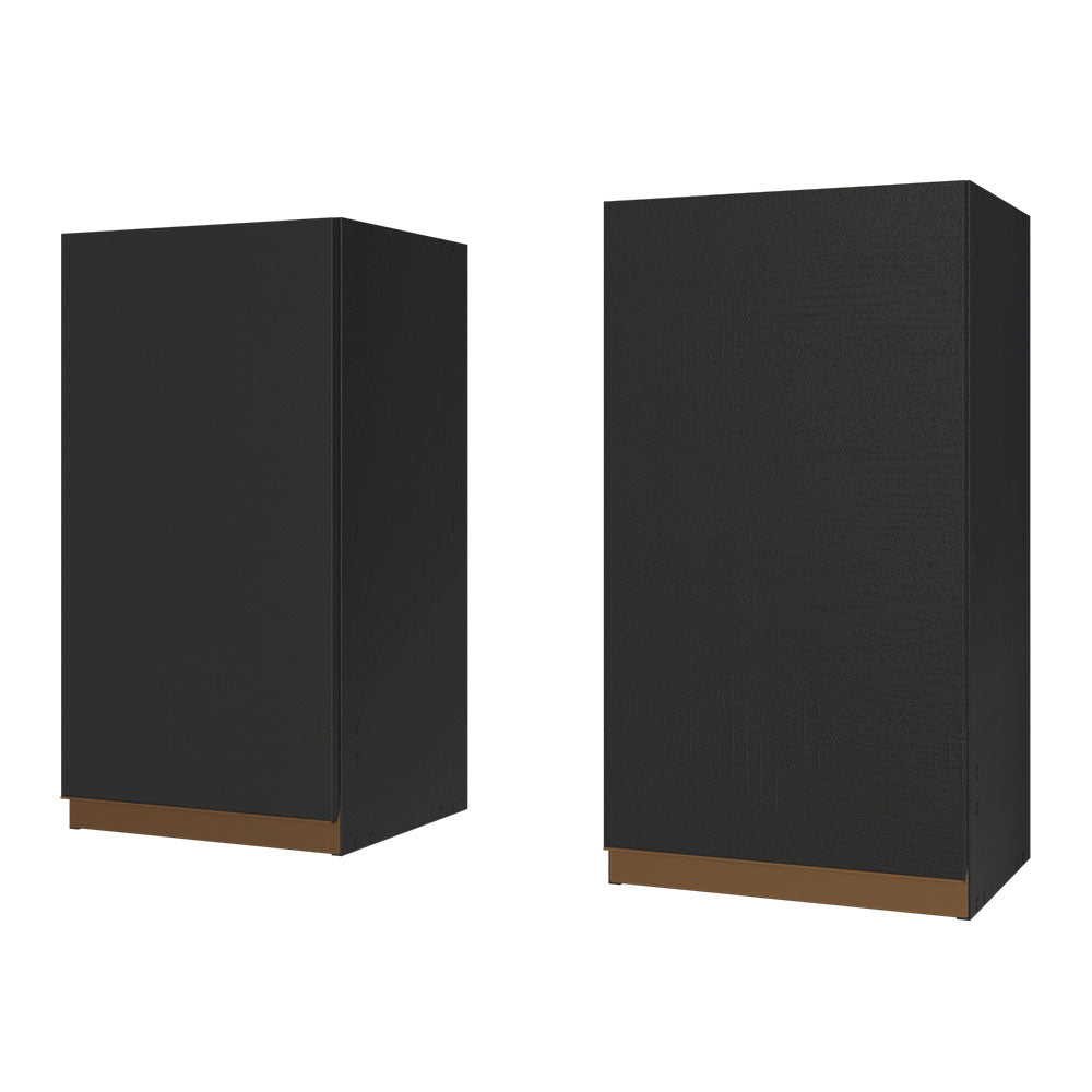 Alacena 70 cm 2 Puertas Negro Reims Madesa