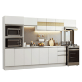 Combo de Cocina 100% MDF 310 cm Smart Blanco 02