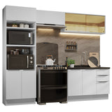 Combo Completo de Cocina 270 cm Blanco Stella Madesa 06