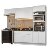 Combo Completo de Cocina 270 cm Blanco Stella Madesa 10