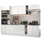 Combo Completo de Cocina 290cm Blanco Stella Madesa 01