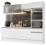 Combo completo de Cocina 240cm Blanco Topazio 05