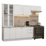 Combo completo de Cocina 270 cm Blanco Vik Madesa 05