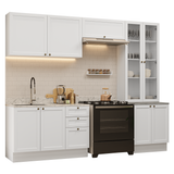 Combo completo de Cocina 270 cm Blanco Vik Madesa 06