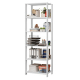 Mueble/Estante de Oficina Multiusos, 59 cm, 5 Baldas, Blanco