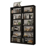 Kit Biblioteca Madesa con 2 Estantes Librero 6908 Negro