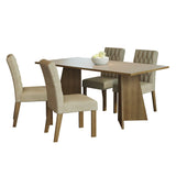 Mesa de Comedor con Mesa y 4 Sillas Ruby Madesa MC