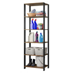 Estante Multiuso para Lavadero 59 cm Marrón/Negro Madesa