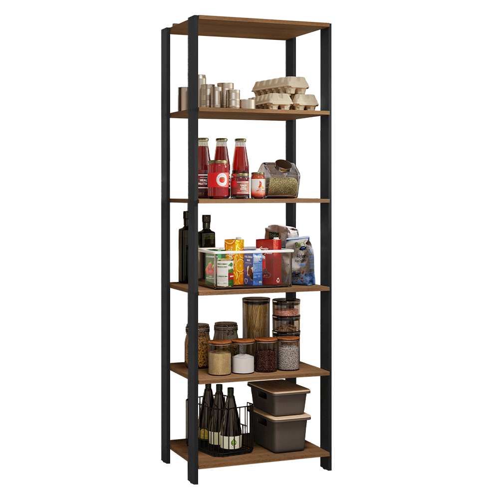 Estante Multiuso para Cocina 59 cm Marrón Madesa