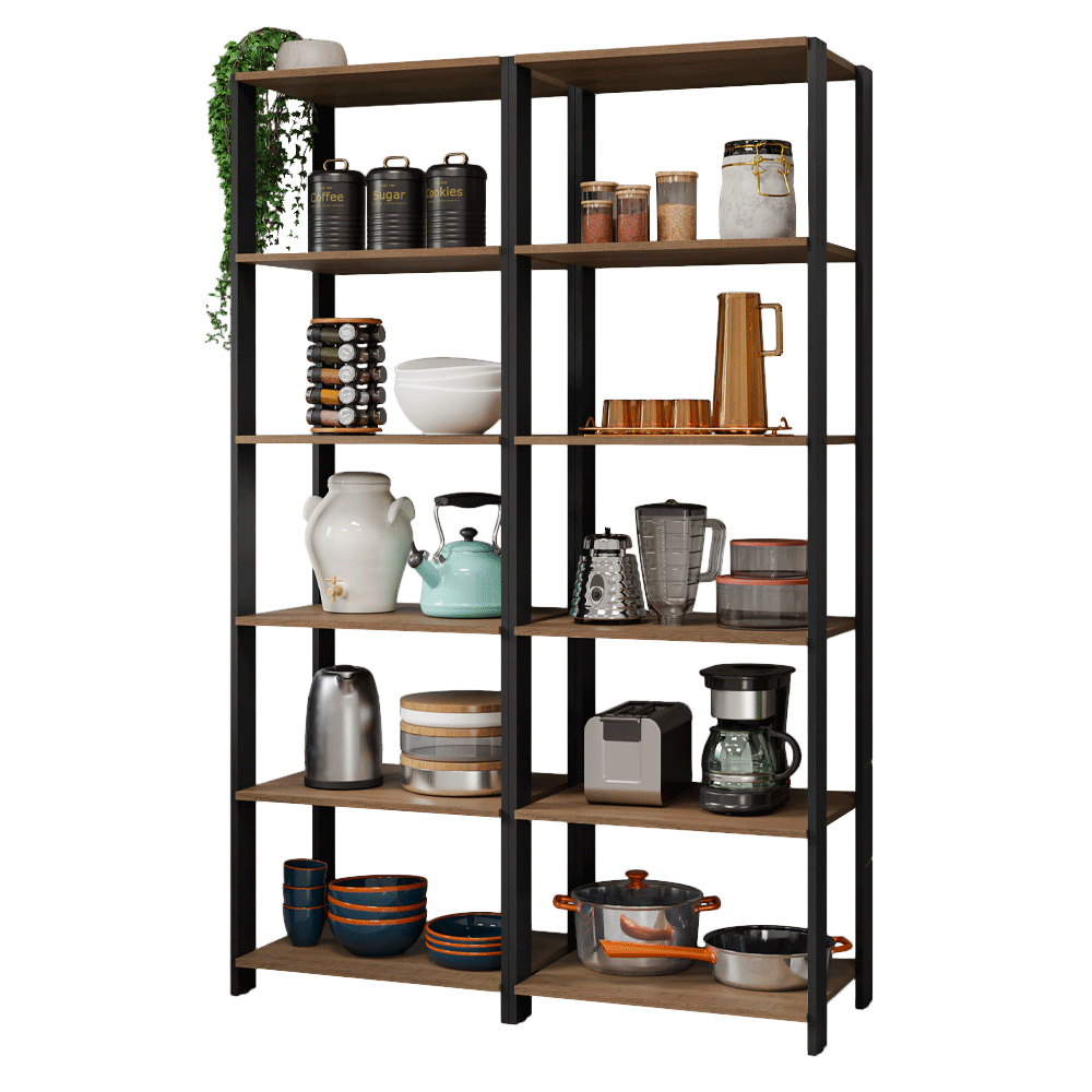 Armario Organizador Multiuso para Cocina Madesa 118cm MN