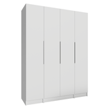 Placard Modular 160 cm 4 Puertas Blanco Neo Madesa