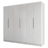 Placard Modular 240 cm 6 Puertas 6 Cajones Blanco Neo Madesa 03
