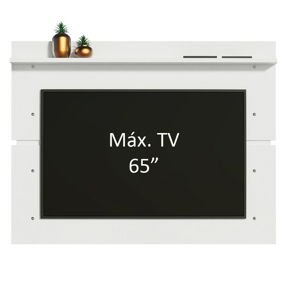 Panel para TV hasta 65 Pulgadas Madesa Blanco