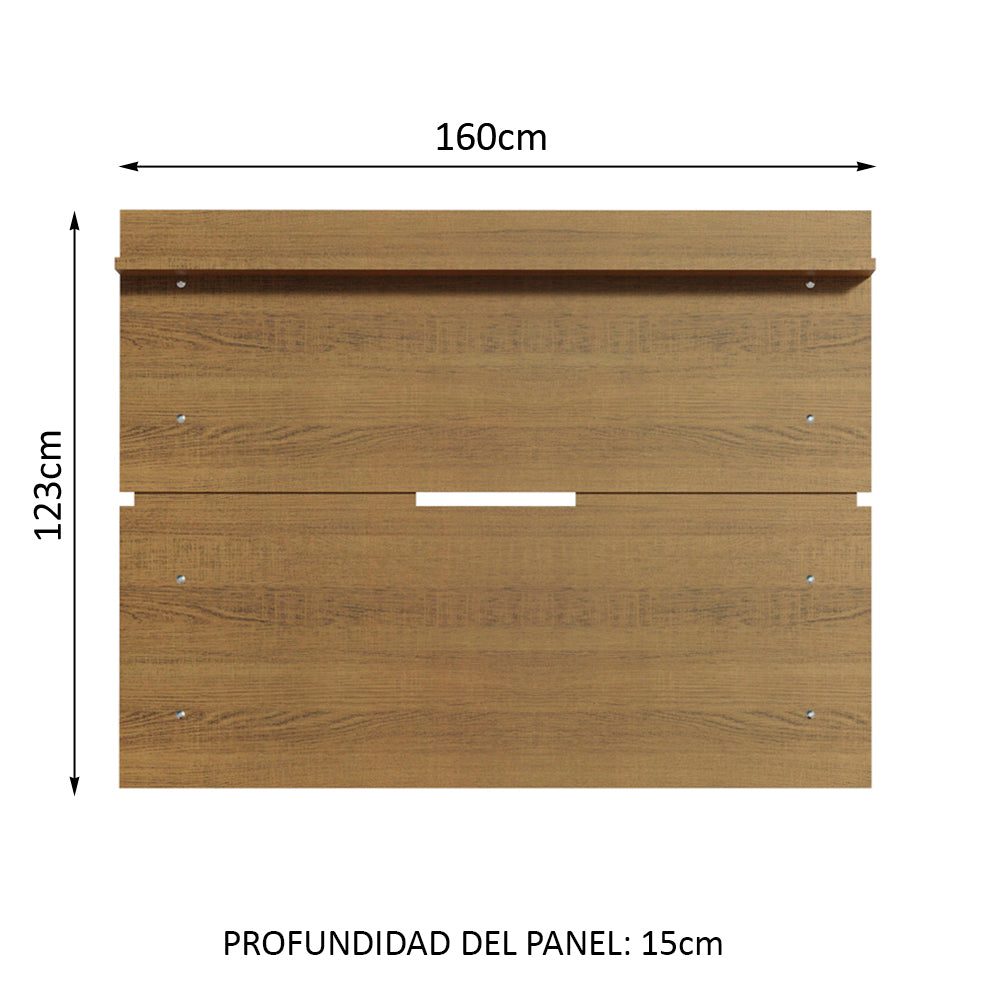 Panel de TV hasta 65 Pulgadas Madesa Marrón