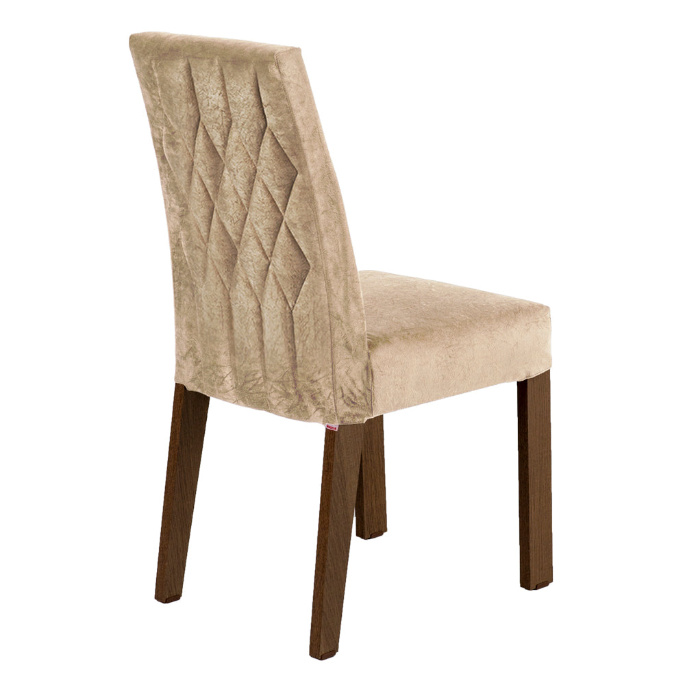 Kit 2 Sillas 4254 Madesa Marrón/Imperial