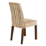 Kit 2 Sillas 4254 Madesa Marrón/Imperial