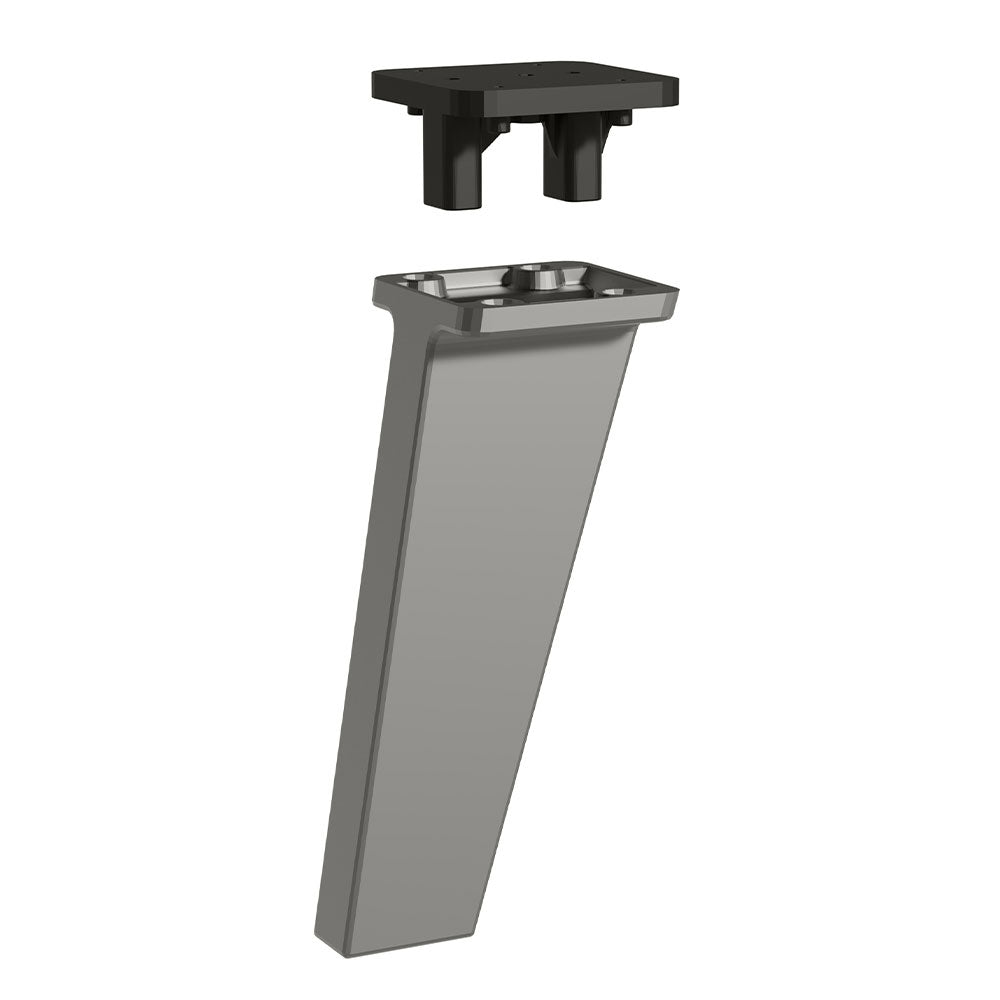 Kit con 5 Patas de Polipropileno para Cocinas Nice Gris Madesa
