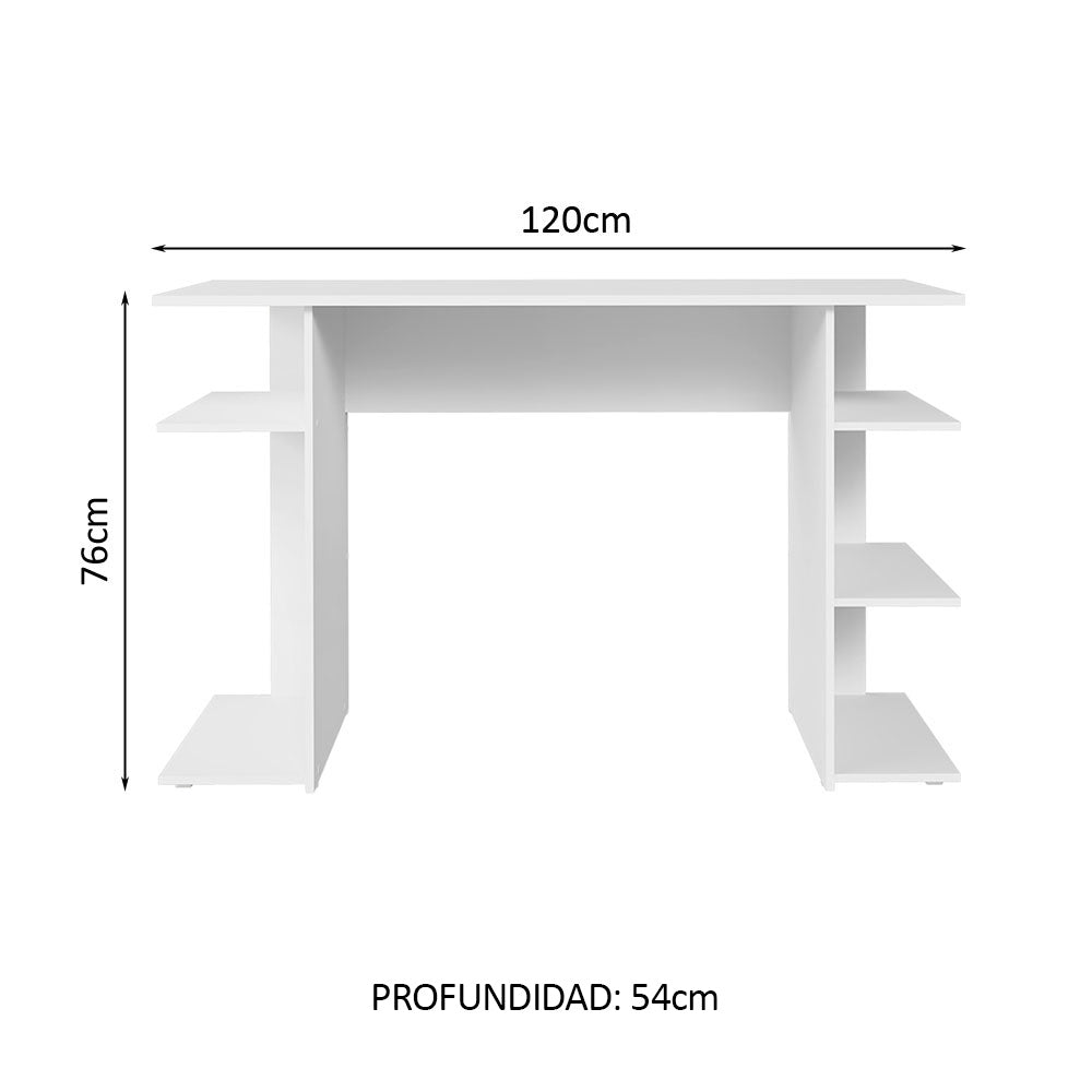 Escritorio Gamer para Computadora 9424 Blanco