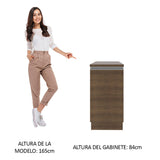 Bajo Mesada 40 cm x 60 cm, 1 Puerta Glamy Marrón