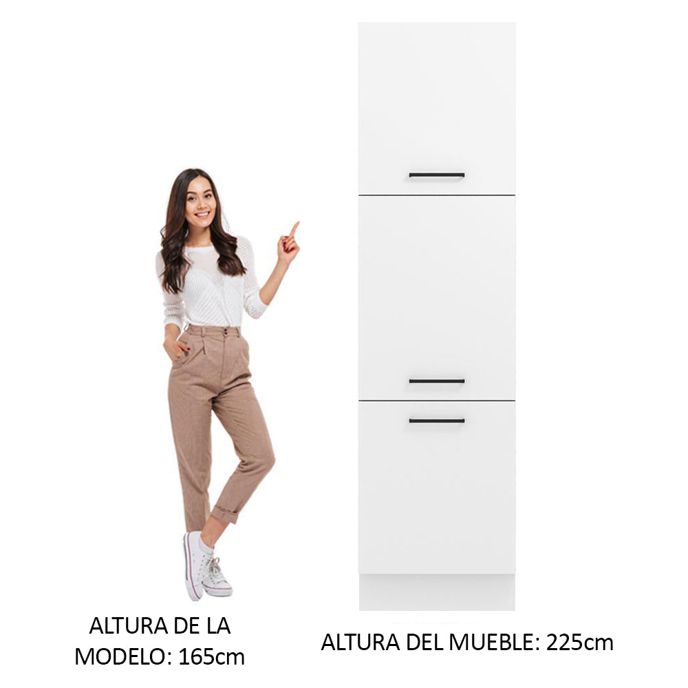 Despensero 60 x 60 cm 3 Puertas Blanco Agata Madesa