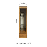 Especiero para Cocina 20cm Marrón (Con Tapa) Glamy y Agata