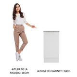 Bajo Mesada Cocina 35 cm 1 Puerta Blanco Stella Madesa