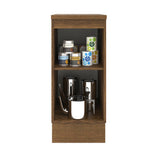 Bajo Mesada 35 cm 1 Puerta Marrón/Crema Agata