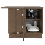 Bajo Mesada 94 cm Sin cajones 1 Puerta Stella Marrón/Blanco