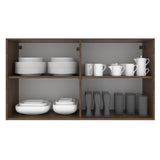 Alacena 120 cm 2 Puertas Stella Marrón