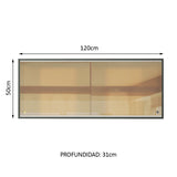 Alacena Gabinete Superior Cocina Madesa Reims 120cm NN