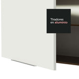 Alacena Cocina 35 cm 1 Puerta Marrón/Blanco Stella Madesa