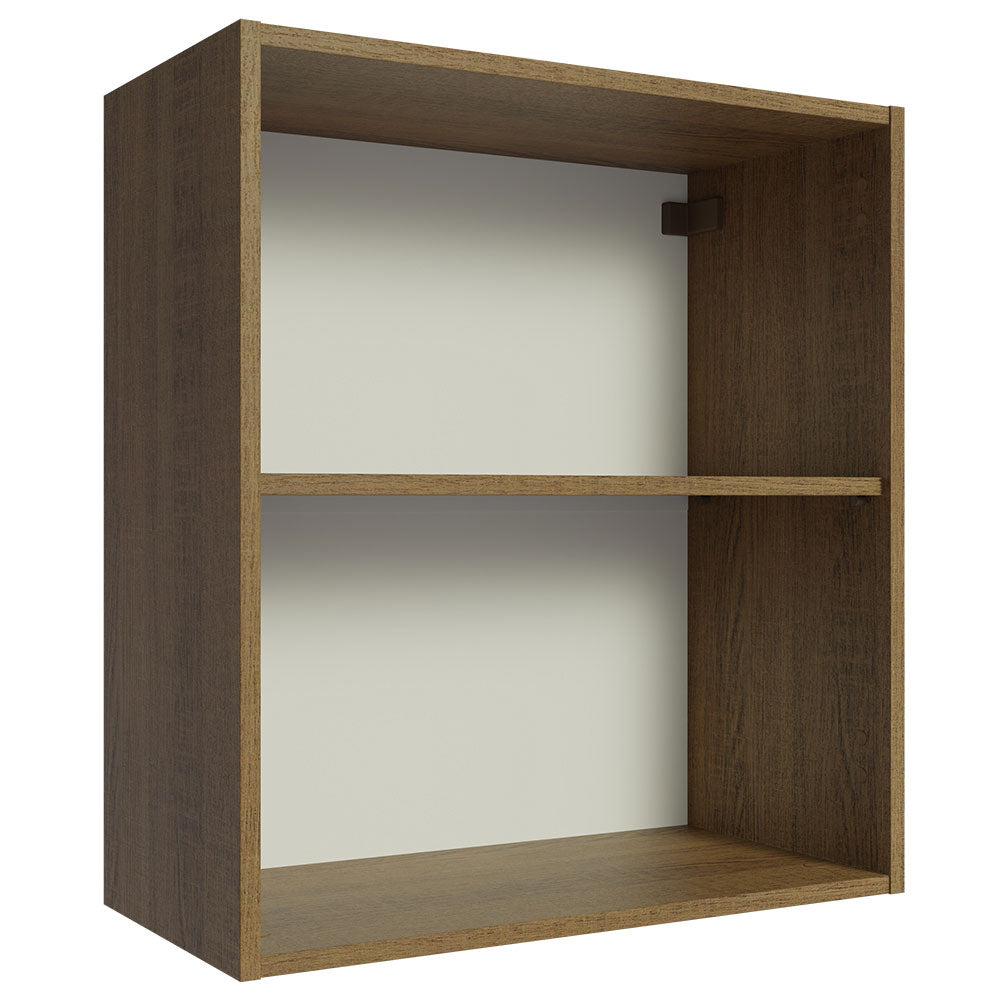 Alacena 60 cm con 2 Nichos Abiertos Marrón Línea Estándar Madesa