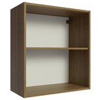 Alacena 60 cm con 2 Nichos Abiertos Marrón Línea Estándar Madesa