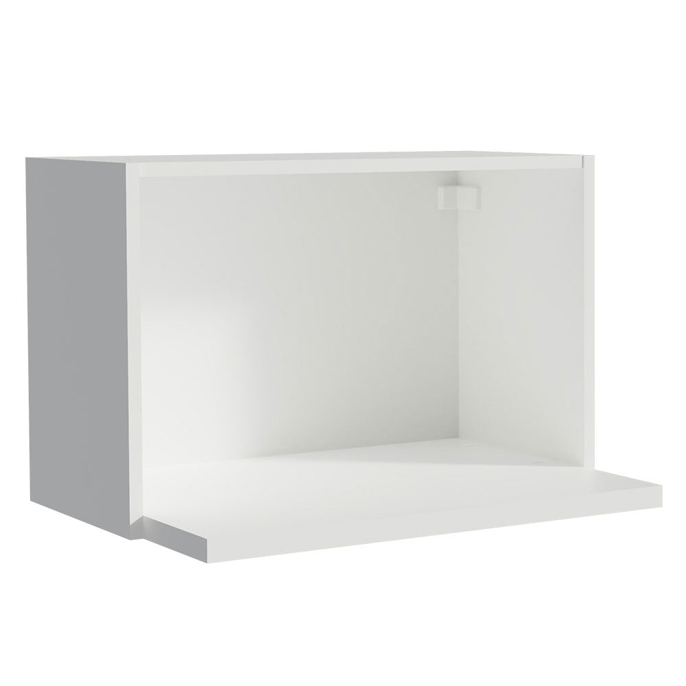 Alacena Cocina 100% MDF 60 cm con Nicho para Microondas e Horno Blanco Acordes Madesa