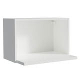 Alacena Cocina 100% MDF 60 cm con Nicho para Microondas e Horno Blanco Acordes Madesa