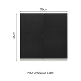 Alacena Gabinete Superior Cocina Madesa Glamy 70cm BM