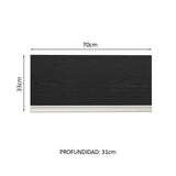 Alacena Gabinete Superior Cocina Glamy 70cm MN 01