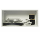 Alacena 70 cm 1 Puerta Agata Blanco/Gris