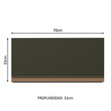 Alacena 70 cm 1 Puerta Reims Negro