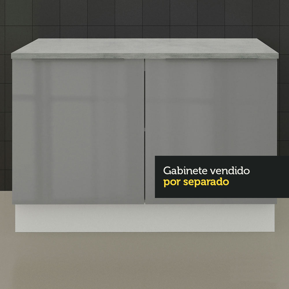Tapa para Bajo Mesada 120 x 60 cm Madesa Glamy, Lux y Stella Mood