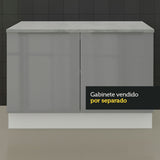 Tapa para Bajo Mesada 120 x 60 cm Madesa Glamy, Lux y Stella Mood