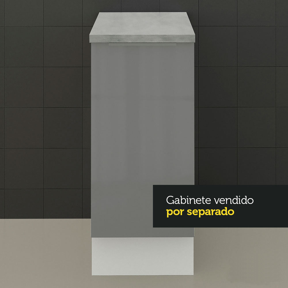 Tapa para Bajo Mesada 35 x 60 cm para Cocinas Madesa Glamy, Lux e Stella Mood