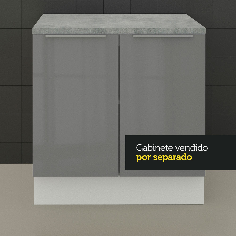 Tapa para Bajo Mesada 70 x 60 cm para Cocinas Lux, Glamy e Stella Mood Madesa