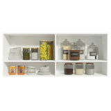 Alacena Cocina 120 cm 2 Puertas 2 Nichos Blanco para Cocina Madesa