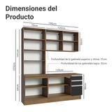 Combo completo de Cocina Madesa Glamy 190cm MN 05