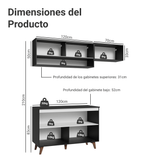 Combo de Cocina Madesa Reims 190cm NN 07