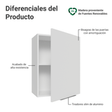 Alacena para dormitorio 50 cm 1 Puerta Blanco Neo