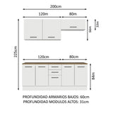 Mueble Modular Integral Almacenamiento Garaje Madesa 200