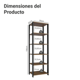 Armario Organizador Multiuso para Cocina Madesa 59cm MN
