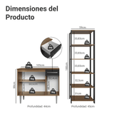 Kit Bajo Mesada Bufetera Y Despensero De Cocina Madesa MN1